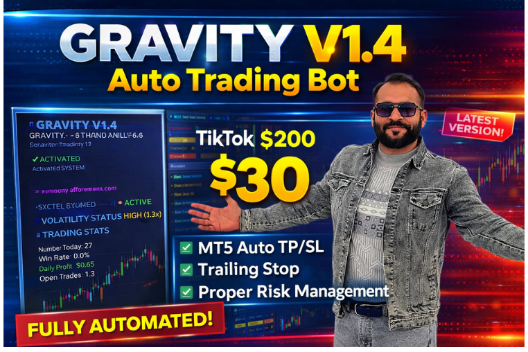 Gravity V 1.4 Auto - MT5 Expert Advisor