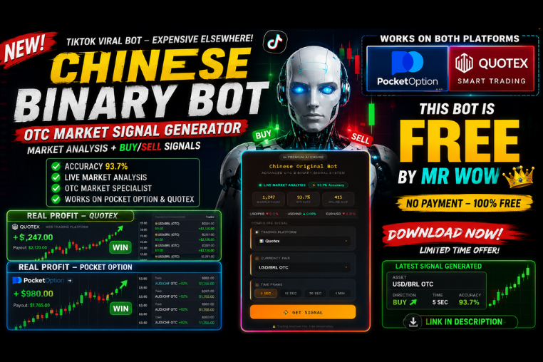 Chinese Binary Trading Bot - MT5 indicator