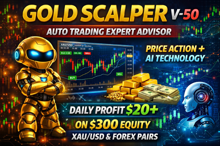 GOLD SCALPER V-50 Updated Version - MT5 Expert Advisor